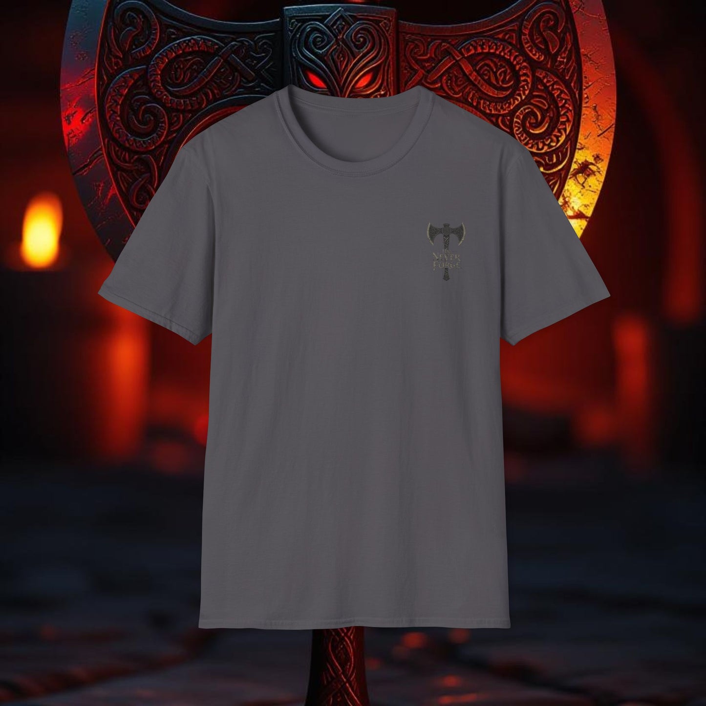 Hawk - Double Sided Battle Axe T-Shirt