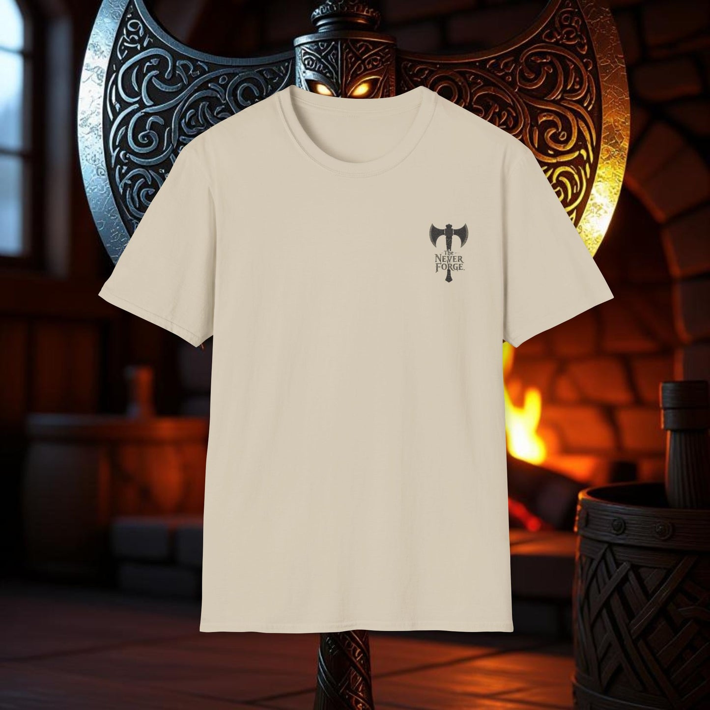 Eagle - Double Sided Battle Axe T-Shirt