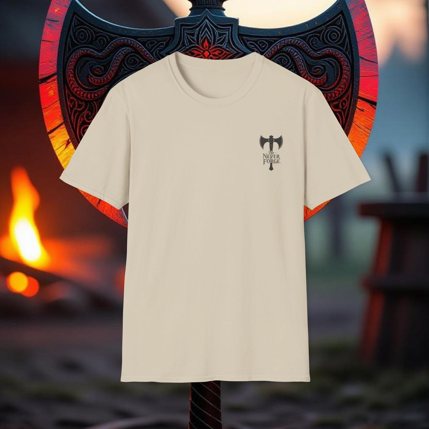 Berserker - Double Sided Battle Axe T-Shirt