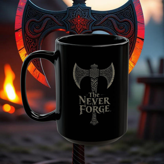 Berserker Axe - 15oz Black Mug