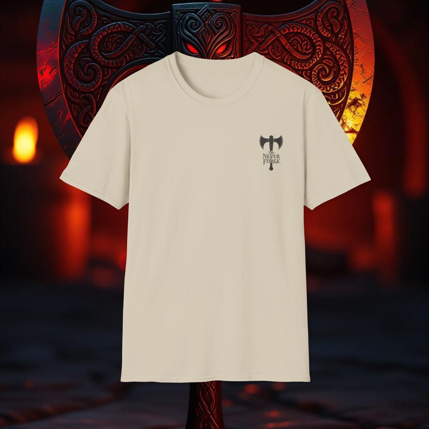 Hawk - Double Sided Battle Axe T-Shirt