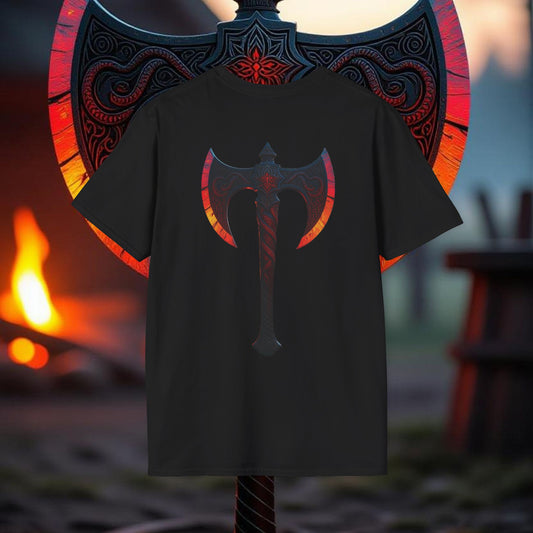 Berserker - Double Sided Battle Axe T-Shirt