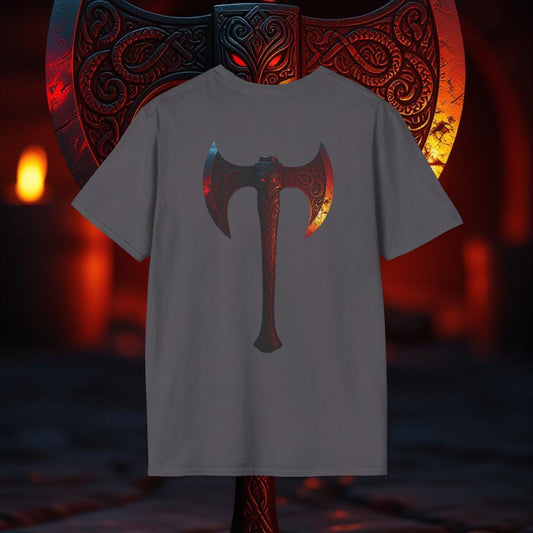 Hawk - Double Sided Battle Axe T-Shirt