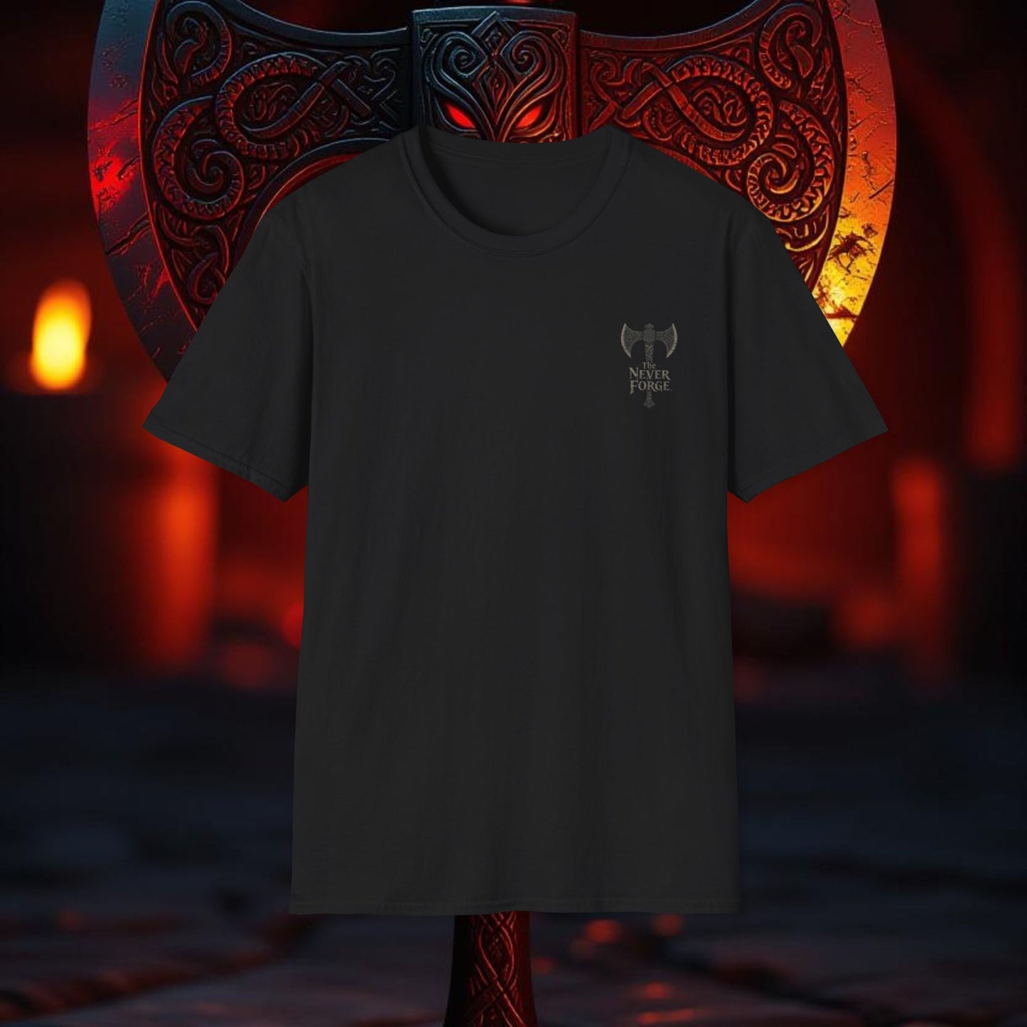 Hawk - Double Sided Battle Axe T-Shirt